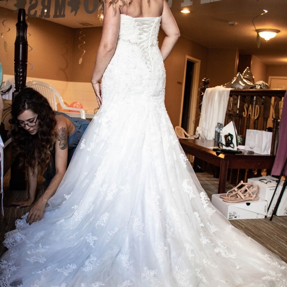 Wedding dress for pregnant Bride